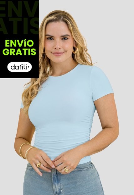 Blusa Mujer Azul Baby Mp 113732