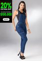 Overall Largo Mujer Azul Medio Mp 100395 de MP