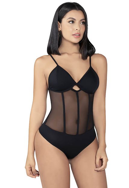 Body Mujer Negro Mp 5161