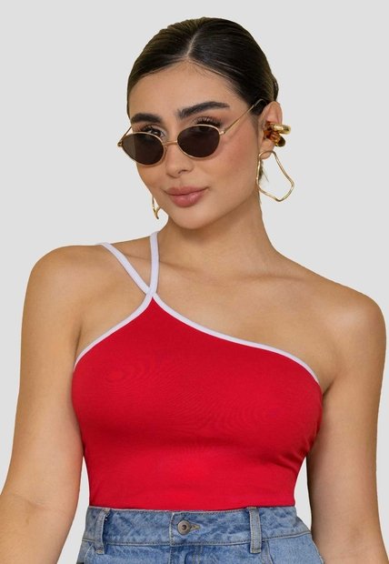 Blusa Mujer Rojo Mp 113124