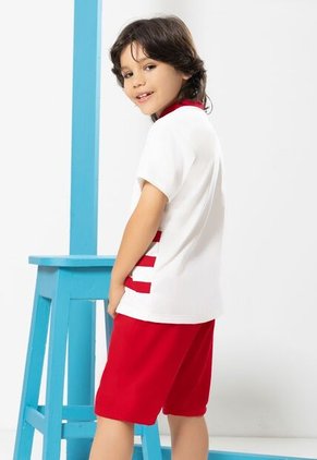 Conjunto Infantil Masculino Rojo Mp 104851