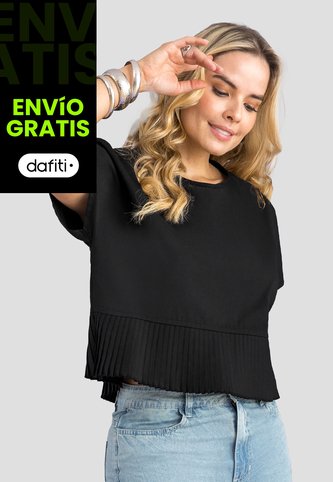 Blusa Mujer Negro Mp 113568 MP