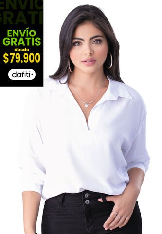 Blusa Mujer Blanco Mp 33874 MP