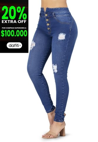 Jean Mujer Azul Mp 5779 MP