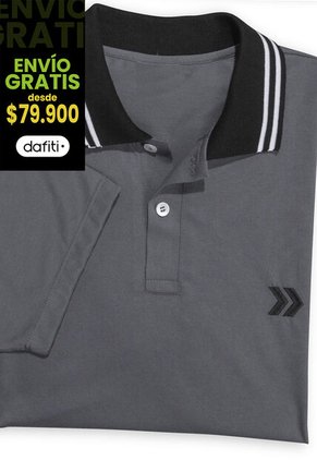 Polo Hombre Gris Mp 89871