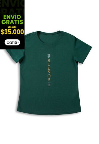 Camiseta Exterior Verde Botella Mp 1670 MP