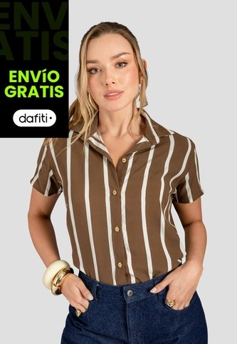 Camisa Mujer Estampado Mp 113209 MP