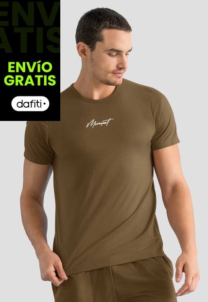 Camiseta Hombre Chocolate Mp 100495