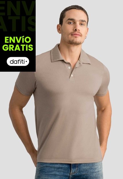 Polo Hombre Café Pardo Mp 113053