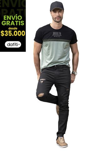 Camiseta Hombre Multicolor Mp 34807 MP