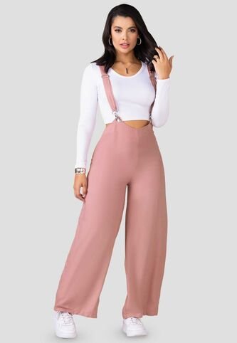 Overall Largo Mujer Rosa Mp 100296 MP