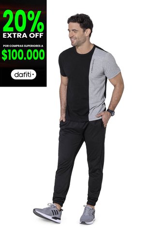 Jogger Masculino Negro Mp 33636 MP