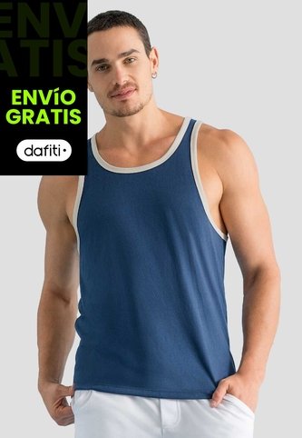 Camisilla Hombre Azul Profundo Mp 1944 MP