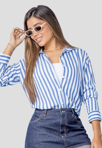 Camisa Mujer Estampado Mp 114378 MP