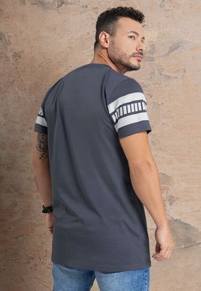 Camiseta Hombre Gris Oscuro Mp 101497