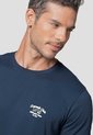 Camiseta Hombre Azul Profundo Mp 114233 de MP