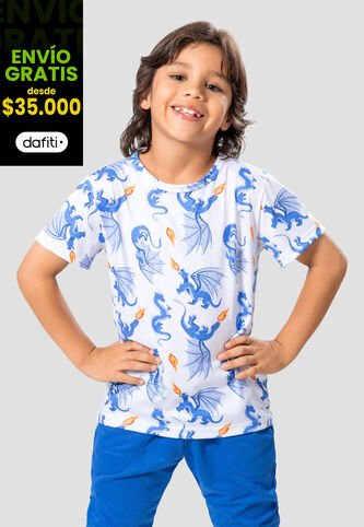 Camiseta Infantil Masculino Estampado Mp 104888 MP