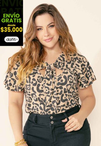 Blusa Mujer Multicolor Mp 100070 MP