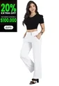Pantalón Mujer Blanco Mp 86925 de MP
