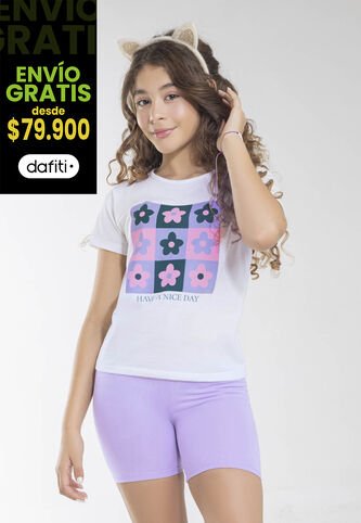 Camiseta Infantil Blanco Mp 1887 MP
