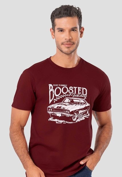 Camiseta Hombre Merlot Mp 114230