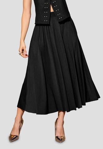 Falda Larga Mujer Negro Mp 112631 MP