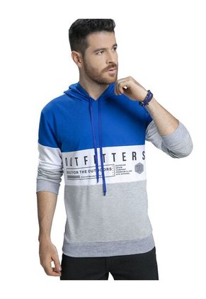 Buzo Hombre Azul Mp 89074