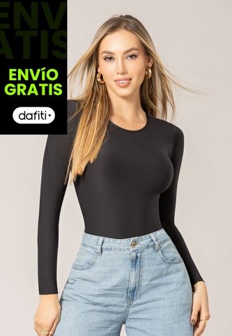 Camibuzo Mujer Negro Mp 112336 MP