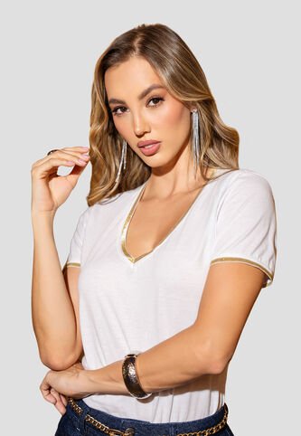 Camiseta Mujer Blanco Mp 112591 MP