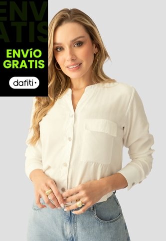 Camisa Mujer Crema Mp 112233 MP