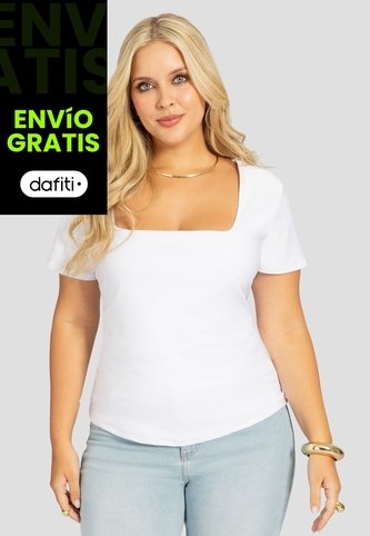 Blusa Mujer Blanco Mp 112235 MP