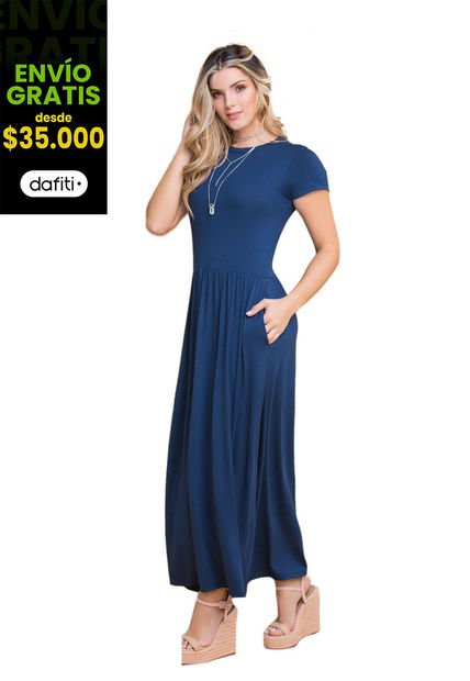 Vestido Para Mujer Azul Navy MP