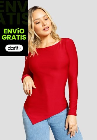 Blusa Mujer Rojo Mp 112265 MP