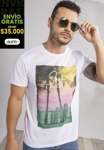 Camiseta Hombre Blanco Mp 101784 MP