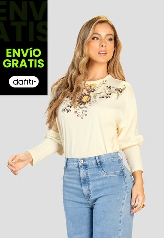 Blusa Mujer Crema Mp 112267 MP