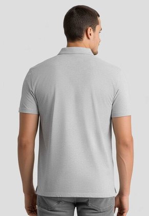 Polo Hombre Gris Jaspe Mp 113053