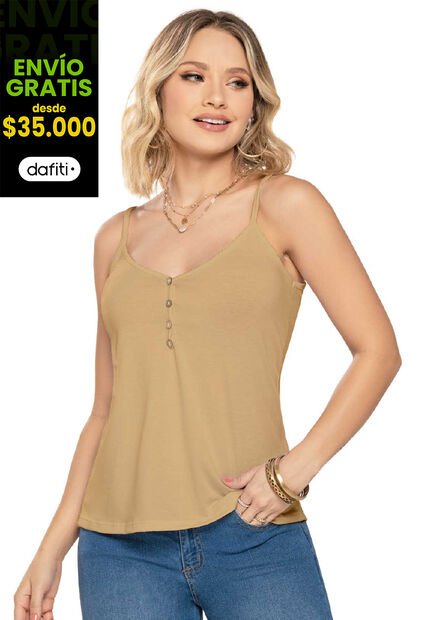 Camiseta Mujer Caramelo Mp 4760