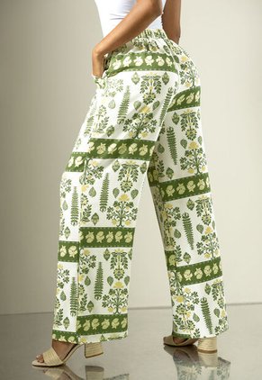 Pantalón Mujer Estampado Mp 113011
