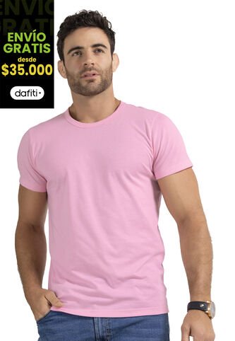 Camiseta Hombre Rosado Mp 34556 MP