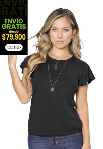 Blusa Mujer Negro Mp 68386 MP