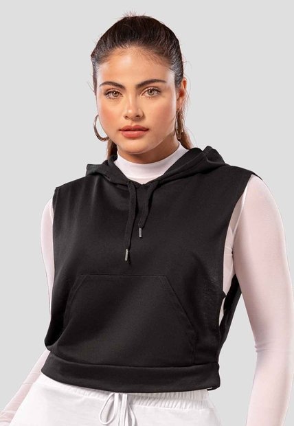 Chaleco Mujer Negro Mp 114664