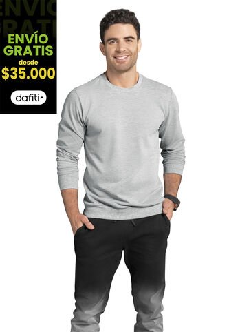 Buzo Hombre Gris Jaspe Mp 86579 MP