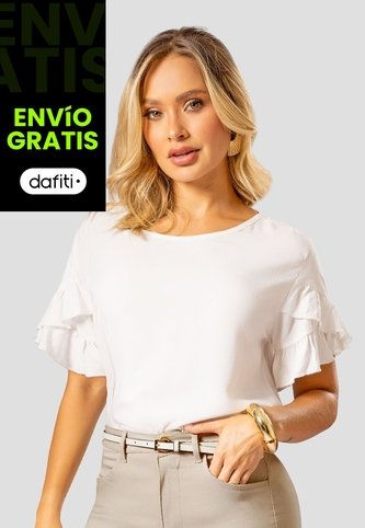 Blusa Mujer Crudo Mp 112049 MP