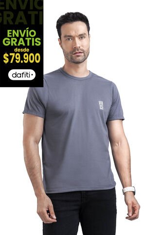 Camiseta Hombre Gris Mp 7766 MP