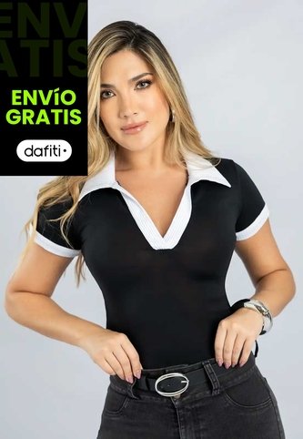 Polo Mujer Negro Mp 111394 MP