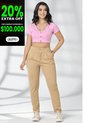 Pantalón Mujer Caramelo Mp 1785 de MP