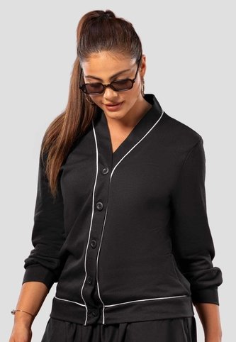 Cárdigan Mujer Negro Mp 114642 MP