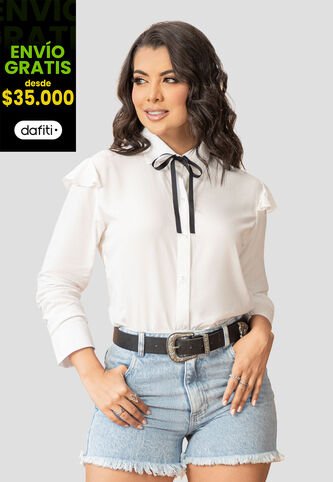 Camisa Mujer Crudo Mp 107483 MP