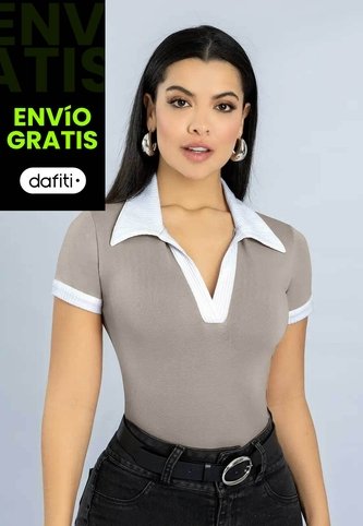 Polo Mujer Café Pardo Mp 111394 MP
