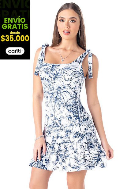 Vestido Estampado MP 88875